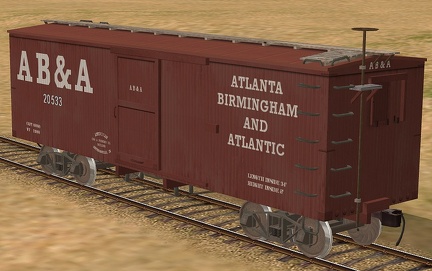 AB&A 36' 1908 boxcar